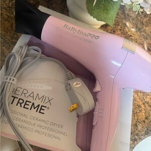 BaBylissPRO Ceramix Xtreme Pink Hair Dryer